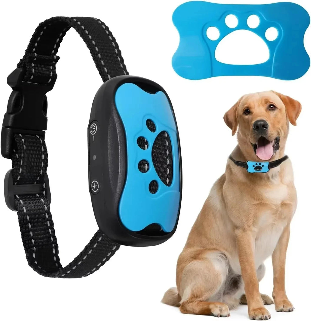 Rechargeable Dog Anti-Bark Collar with Beep & Vibration – Whisker House