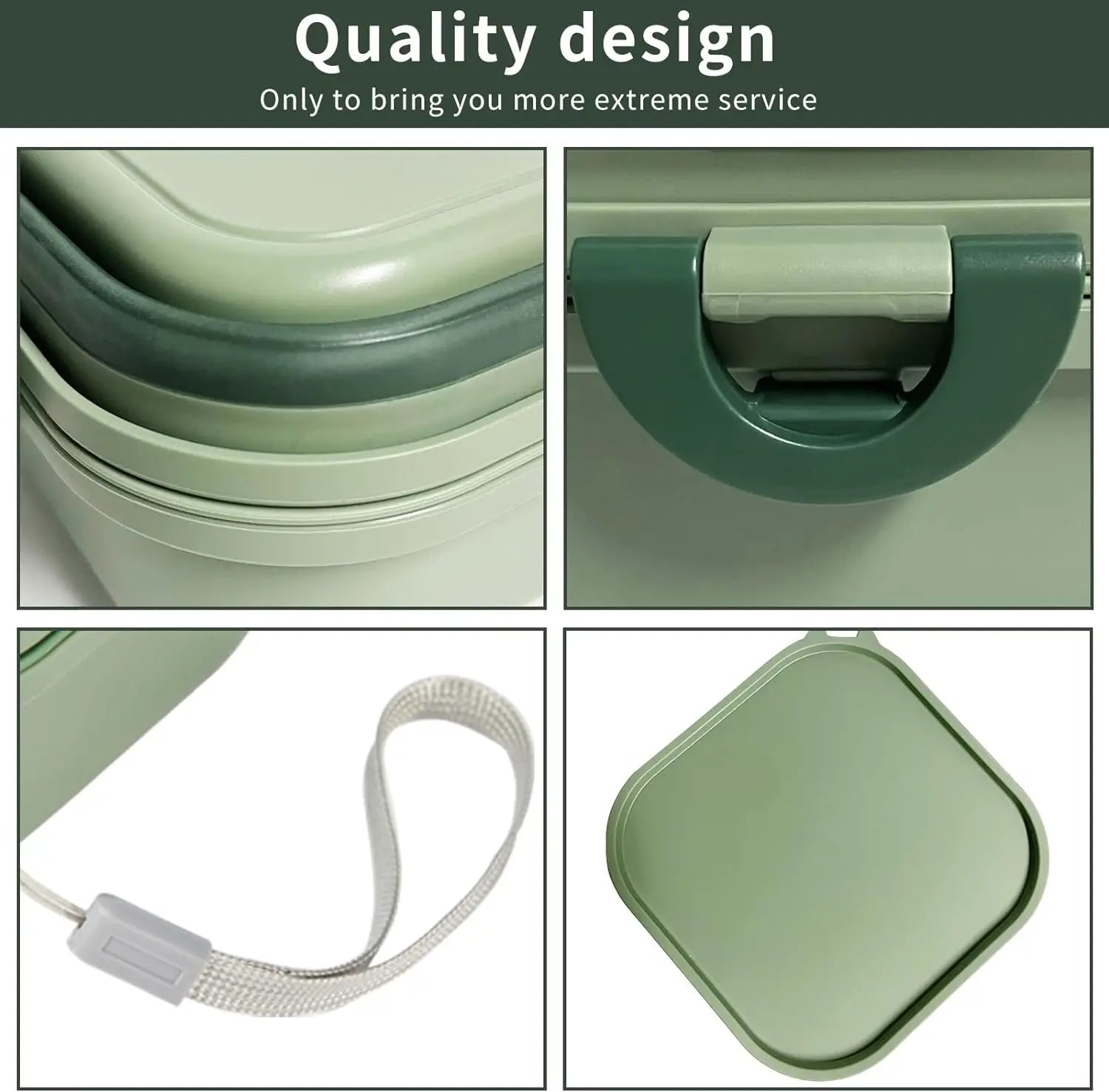 Collapsible Dog Water Bowl – 2-in-1 Portable Food & Water Feeder
