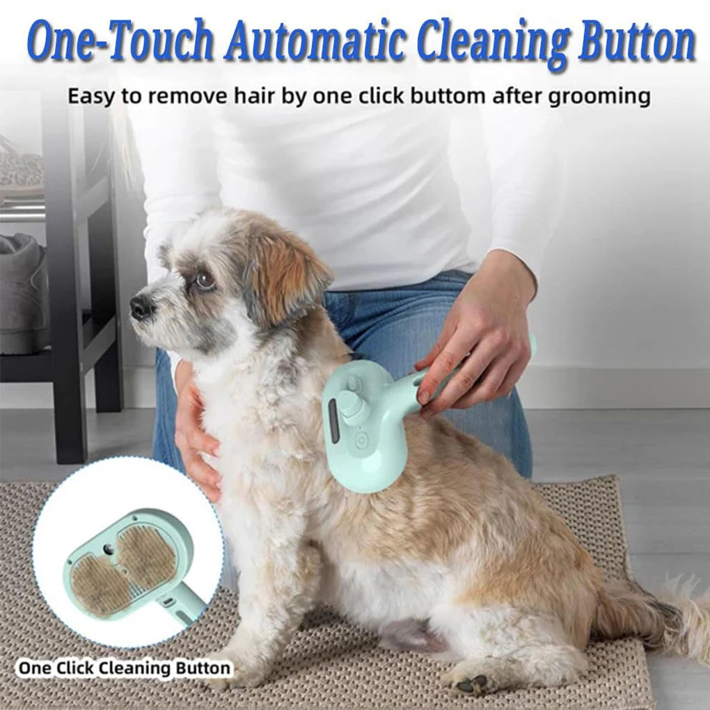 Steam Spray Dog Grooming Brush – Dog Steam Brush | Whisker House