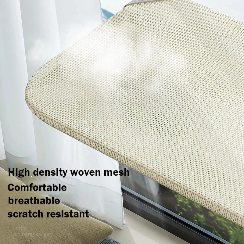 Cat Window Hammock Bed – Foldable, Breathable, Strong Suction Cups