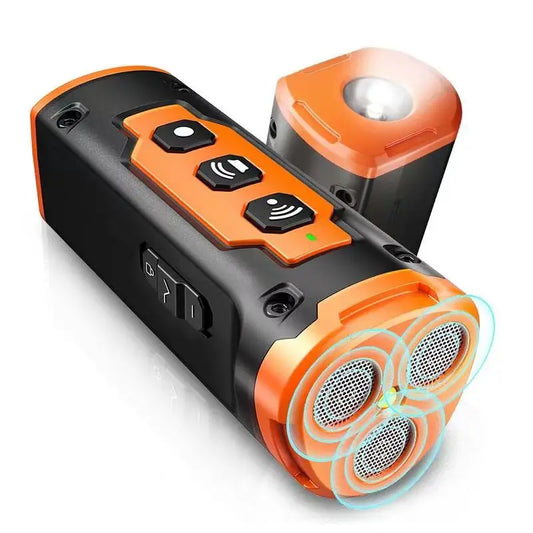 Rechargeable Ultrasonic Dog Repeller & Training Device with LED