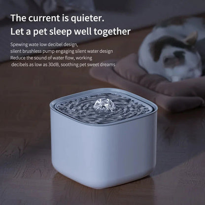 3L Cat Water Fountain – Silent USB Electric Dispenser with Filter