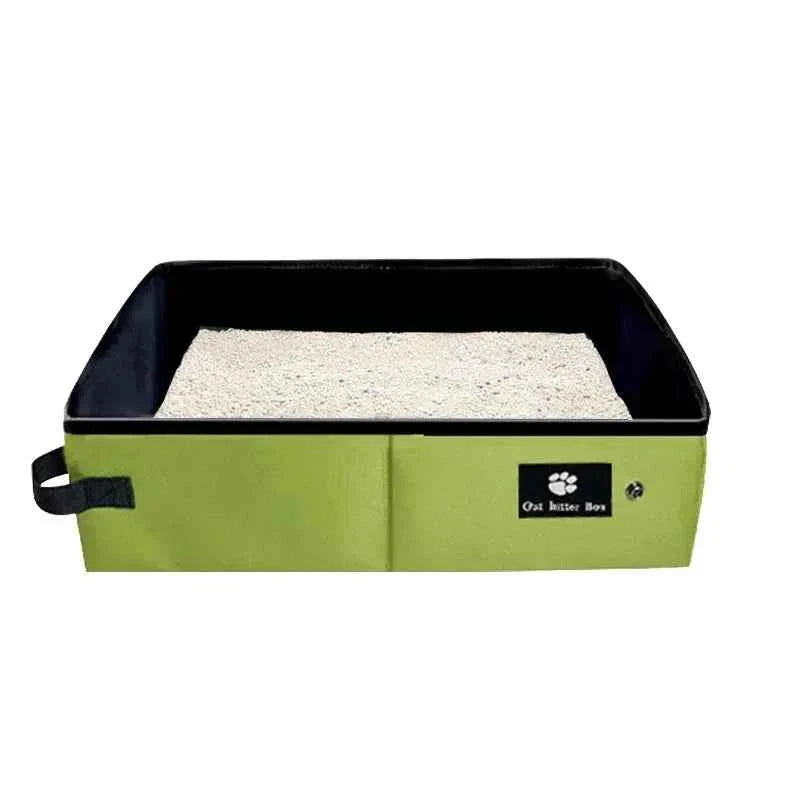 Portable Cat Litter Box – Foldable Outdoor Pet Toilet for Cats & Small Dogs