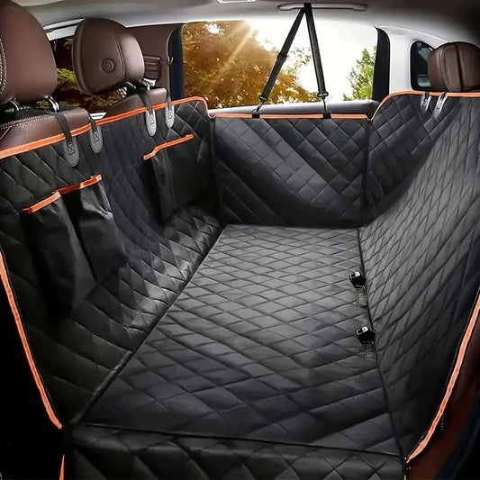 Dog Car Seat Cover Hammock – Waterproof, Scratch Proof & Nonslip