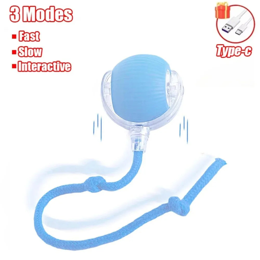Blue electronic device with a USB cable on a white background, featuring '3 Modes' text.