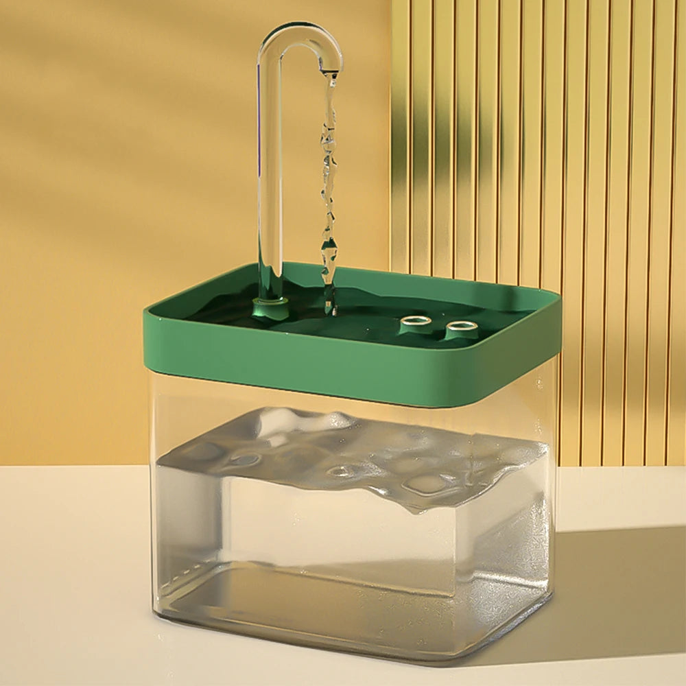 Automatic Cat Water Fountain with Filter – 1.5L USB Dispenser