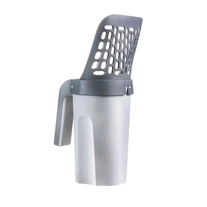 Cat Litter Shovel with Refill Bag – Self Cleaning Cat Litter Scoop