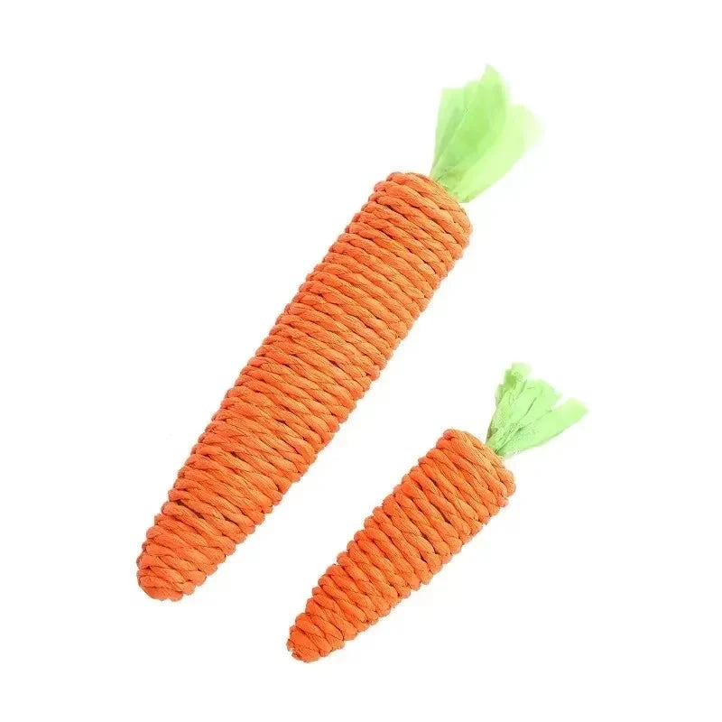 Carrot Cat Toy – Bite-Resistant Teething & Interactive Play Stick