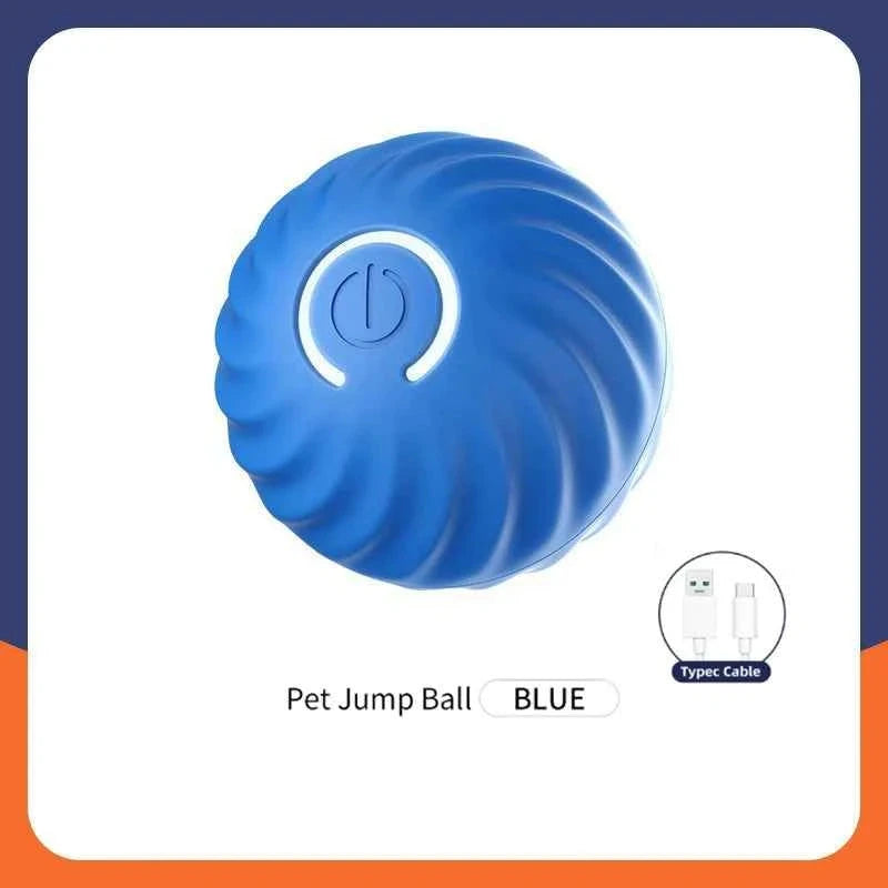 Smart Interactive Dog Toy Ball USB Rechargeable Bouncing Pet Toy