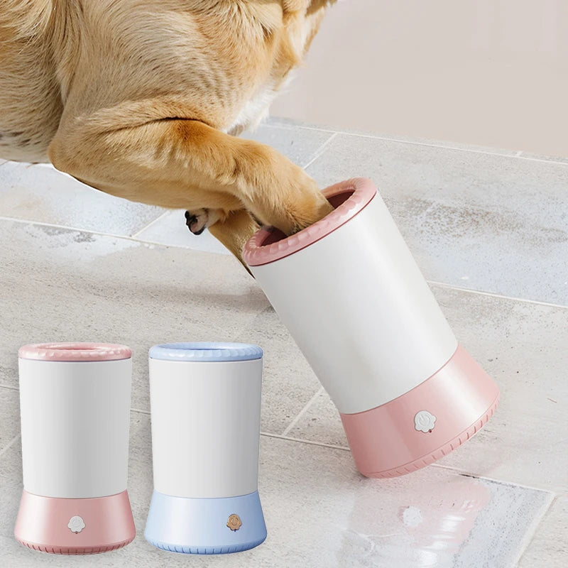 Automatic Dog Paw Cleaner – USB Rechargeable Pet Paw Washer
