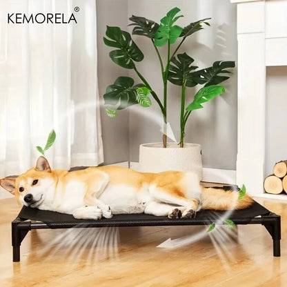 Cooling Elevated Dog Bed – Breathable Mesh, Bite-Proof & Washable