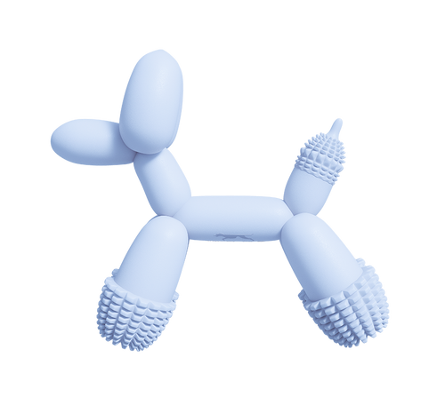 Balloon Dog Toy Blue – Fun Chew Toy for Small Dogs | Whisker House - Whisker House