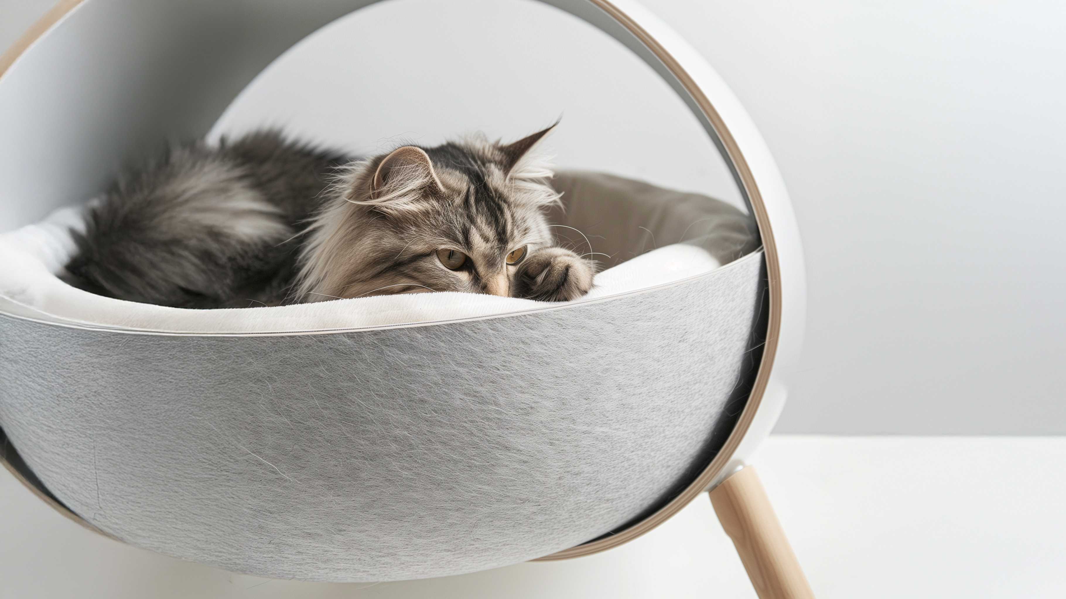 A laying down in bed