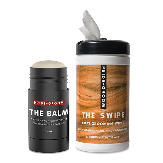 PRIDE+GROOM THE PAW BUNDLE with paw balm and wipes