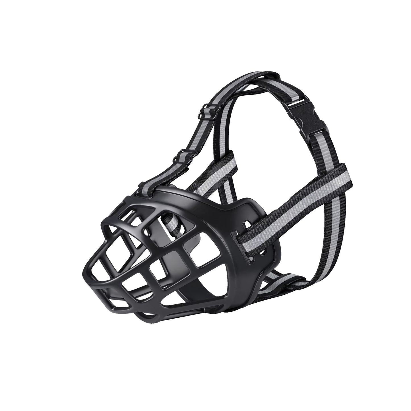 Adjustable Dog Muzzle – Anti-Biting Breathable Dog Mouth Cover