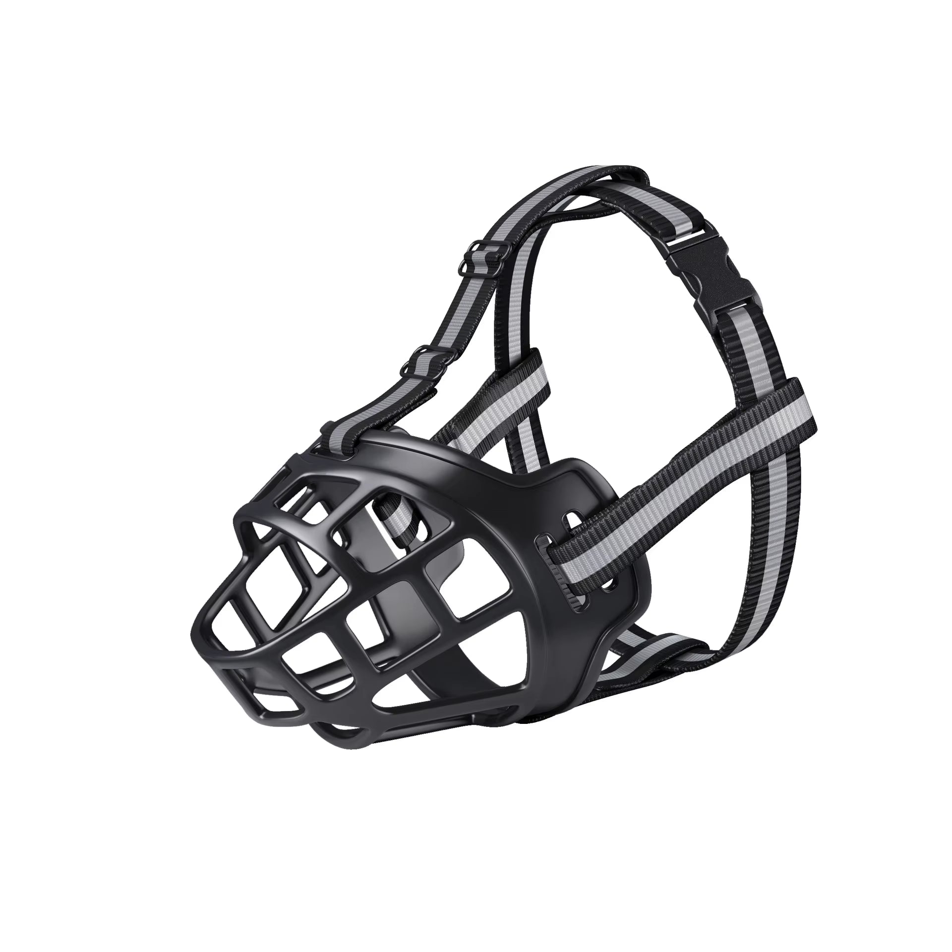 Adjustable Dog Muzzle – Anti-Biting Breathable Dog Mouth Cover