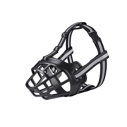 Adjustable Dog Muzzle – Anti-Biting Breathable Dog Mouth Cover