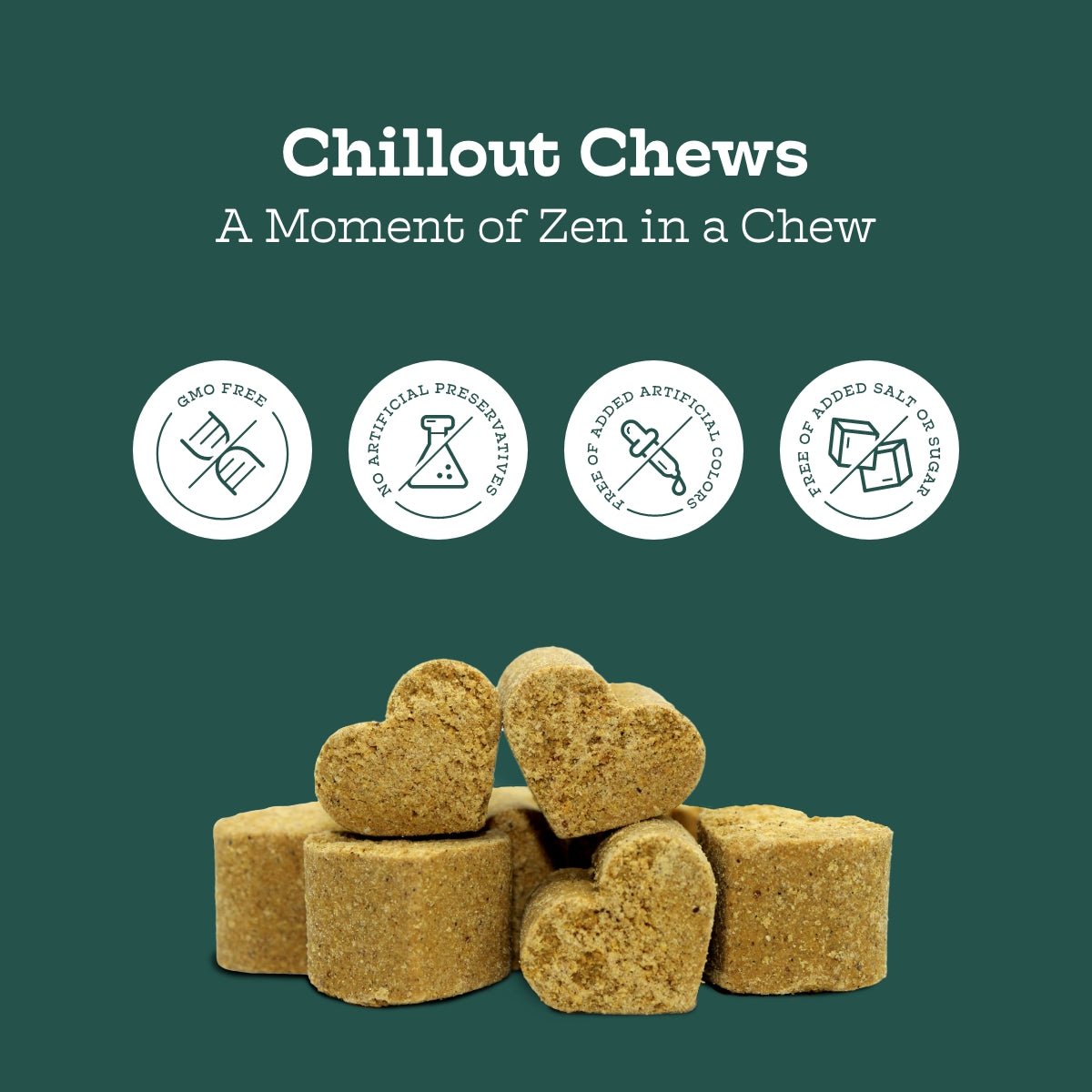 Chillout Chews (60 chews per product) - Whisker House
