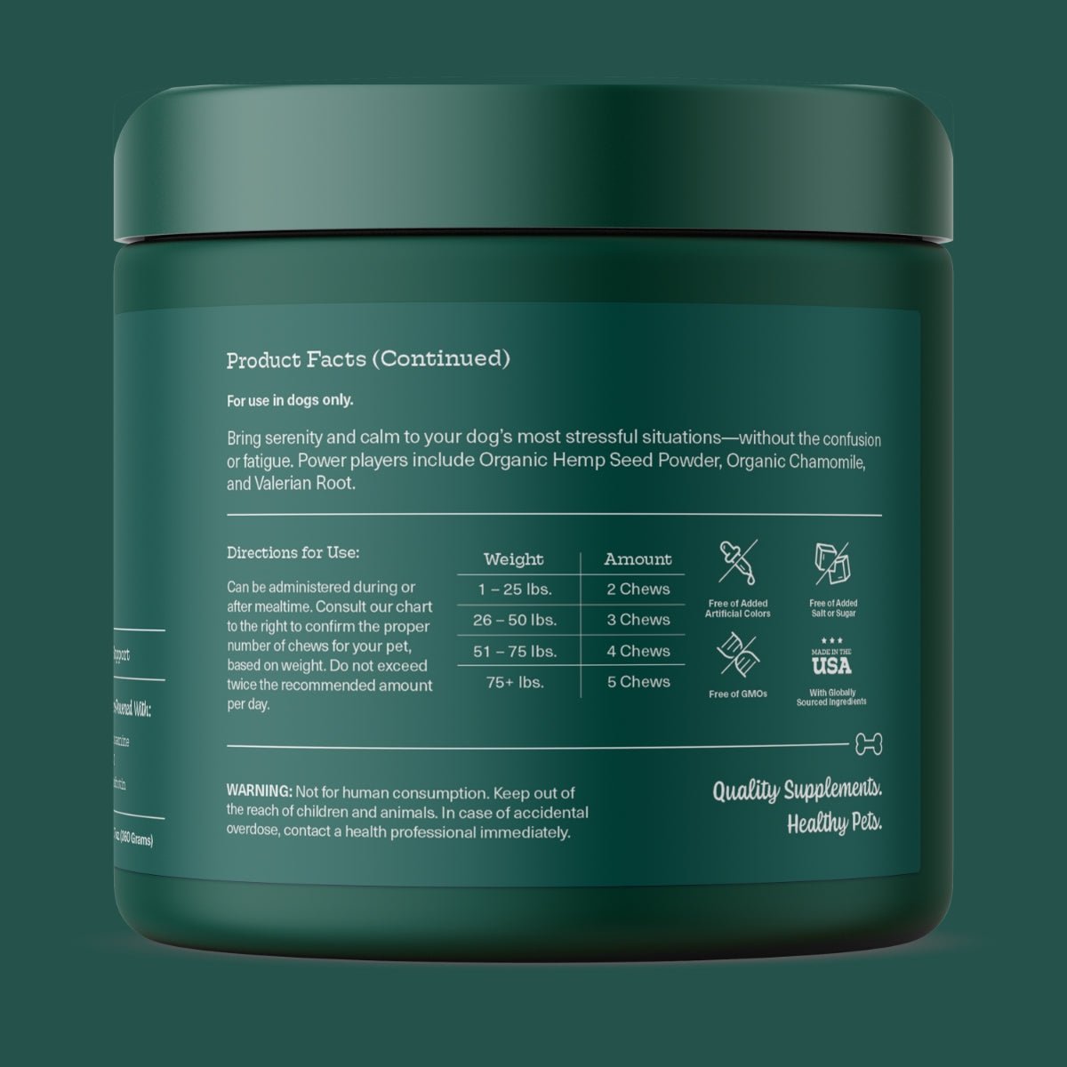 Chillout Chews (60 chews per product) - Whisker House