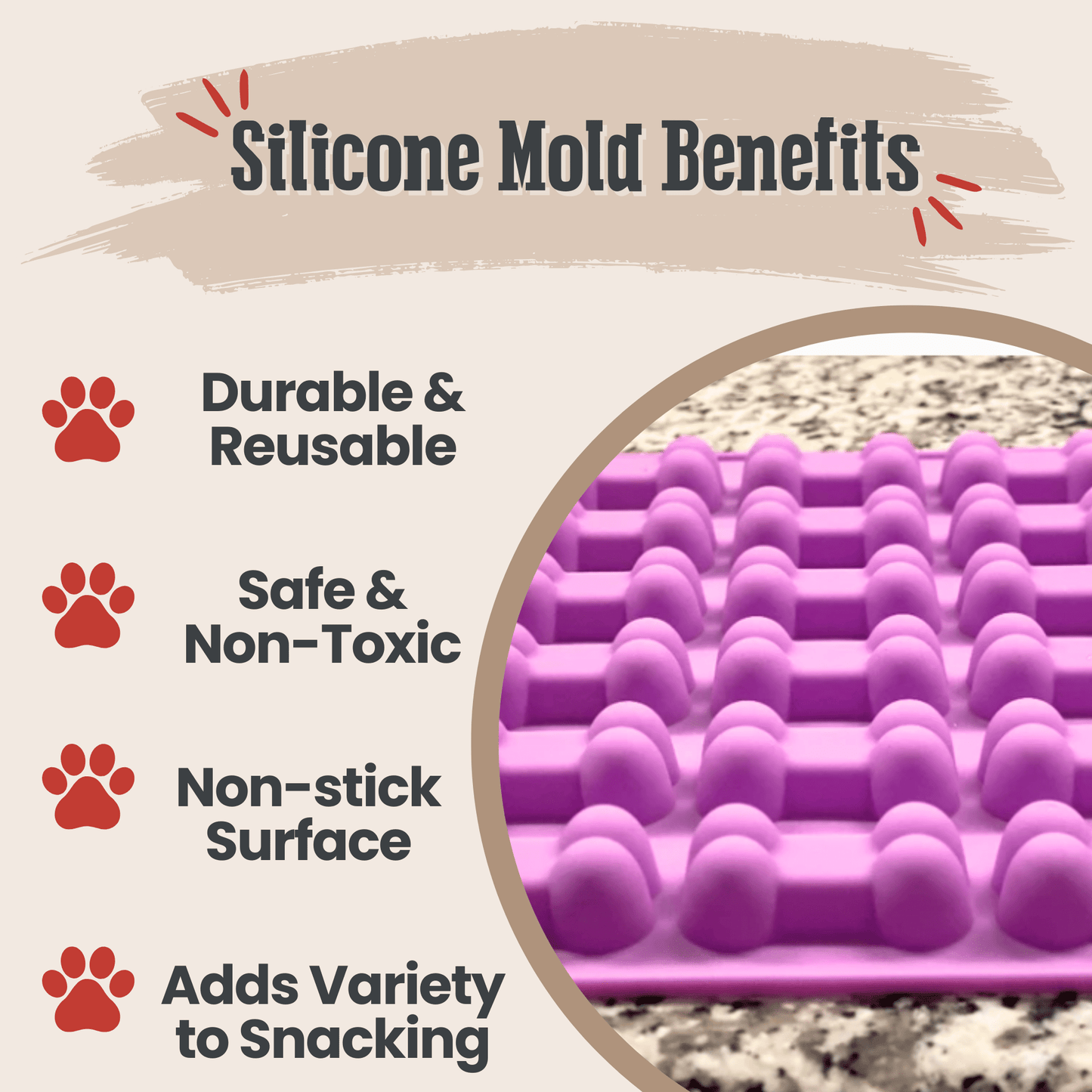 SodaPup Silicone Dog Treat Molds – pet treat molds
