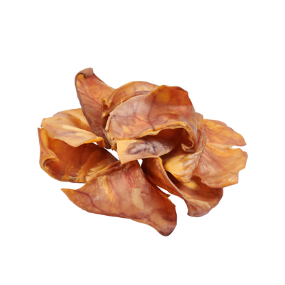 Pluto Pork Ear Chews, oven-baked natural pig ear