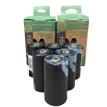 rōmng Compostable Dog Poop Bags - Plant-Based & Thick - Whisker House