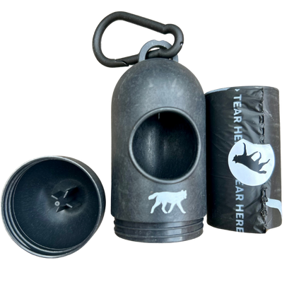 rōmng Bamboo Poop Bag Dispenser - Eco-Friendly & Compostable - Whisker House