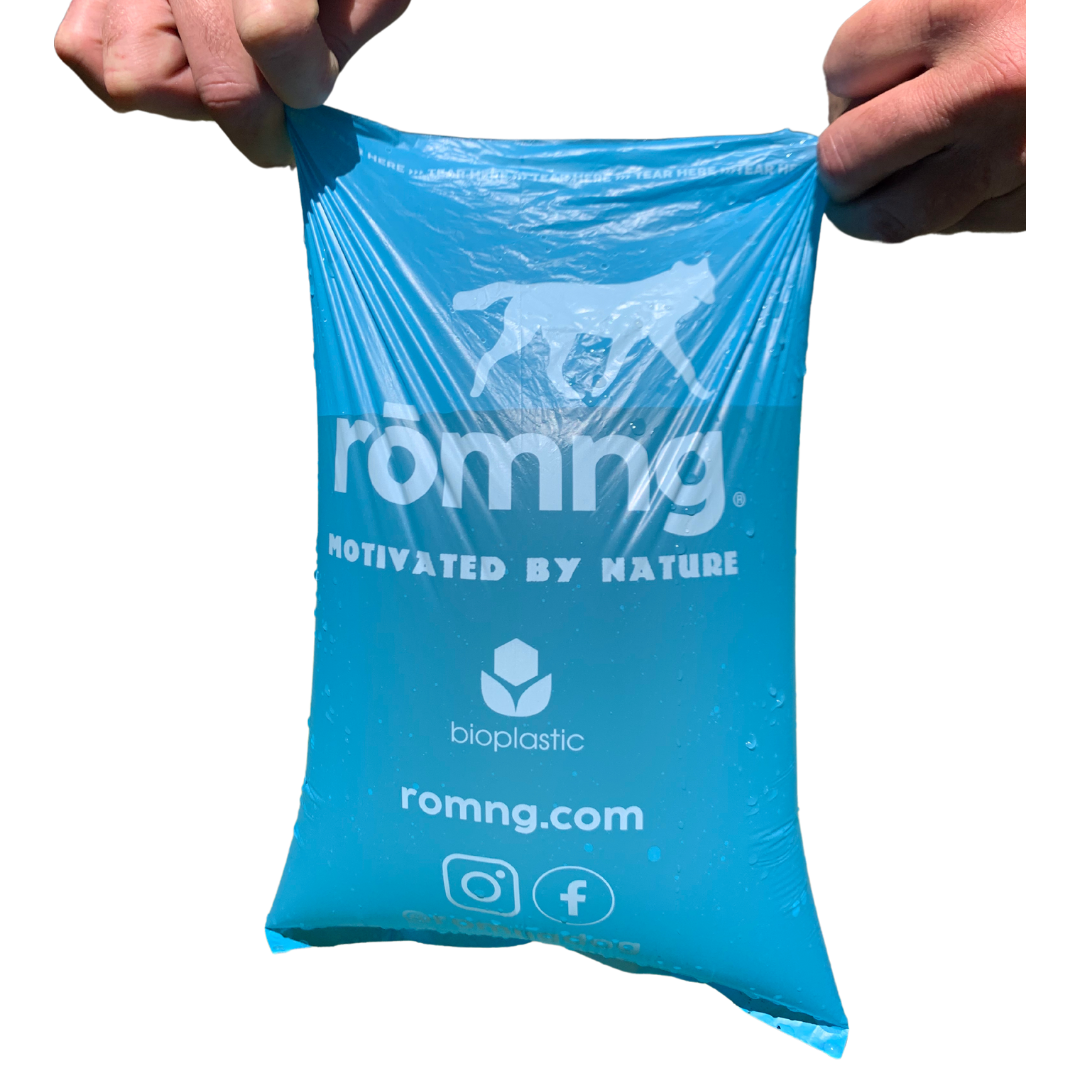 rōmng Bio-Based Dog Poop Bags - Eco-Friendly Choice