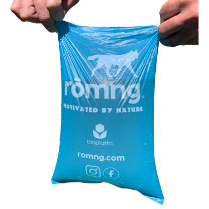 rōmng Bio-Based Dog Poop Bags - Eco-Friendly Choice