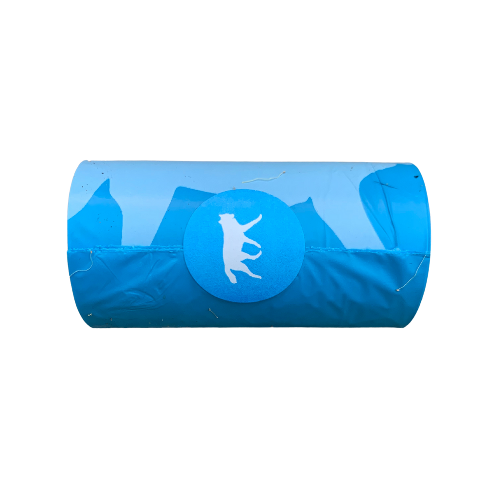 Bio-Based Dog Poop Bags + Bamboo Dispenser rōmng