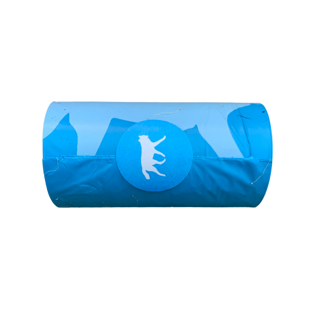 Bio-Based Dog Poop Bags + Bamboo Dispenser rōmng