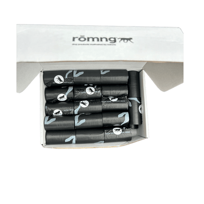 rōmng Compostable Dog Poop Bags - Plant-Based & Thick - Whisker House